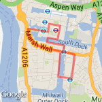 Running Club 3 route map