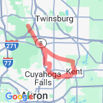 Brandy wine falls  route map