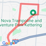 Bike  path 1 route map