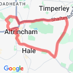 Hale Road route route map