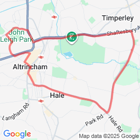 Hale Road route - 8.71 Km route in wa144az