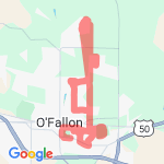 7 hills 16 miles route map