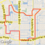 cape pd 10.5 route map