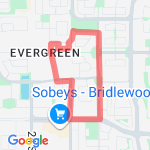 Monday August 19 route map