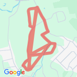 Down Bates route map