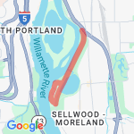  Oaks Park Fun Run route map