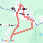 8k training run route map