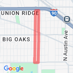 Little Run - Kennedy to Nagle route map