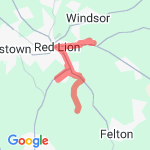 forest hills, main street, broadway. Jefferson and home route map