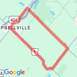 Rattlesnake Repeats route map