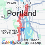 Portland 10 route map