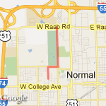 Trail to Raab route map