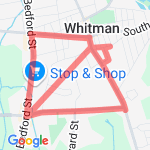 Whitman route map