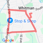 Whitman route map