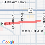 Old House to New House route map