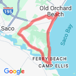 10 mile run route map