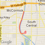 Along the River route map