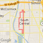 Pawnee to Lincoln on Main route map