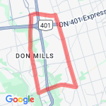 don mills route map
