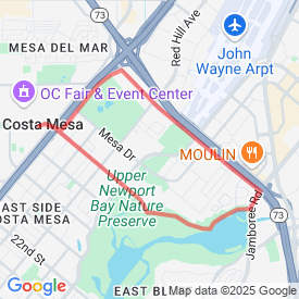 San Diego Creek  - 8.19 Km route in Costa Mesa