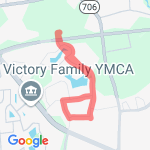 Meadowlake loop without pool route map