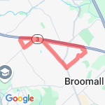 Valley view route map