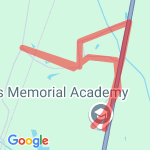 Bass jogging route map