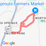 To The Store route map