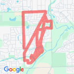 10 k route route map