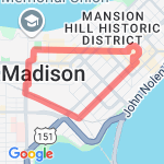 Fun Run route map