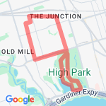 high park walk route map