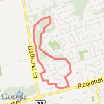Trails 4.17km route map