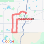 7 miles route map