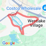 5 mile in Westlake Village route map