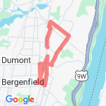 Figure 8 Homan Hill route map
