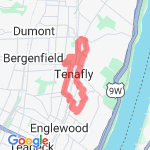 Tenafly Schools route map