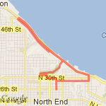 Walk: 5/23/11 route map