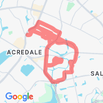 8.57 miles  route map