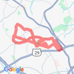 Reg YT 5.7 Sans Track route map