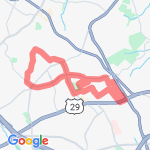 Reg YT 5.7 Sans Track route map