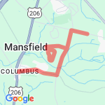 General Store Run route map