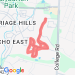 Wilmy 3-Miler route map