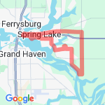 Mill Point/ Marina route map