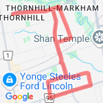 John Street 7km route map