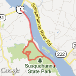 Susquehanna Routes route map