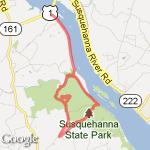 Susquehanna Routes route map
