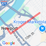 2.5 Miles Flat route map