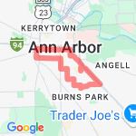 3.7 miles from Landmark route map