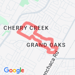 2.5 mi via Seminary Ridge Rd route map