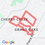 4 mi via Seminary Ridge & North route map